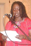 Sheree Renee Thomas reads her topical New Orleans poem, 'Visitation from the Oracle at McKain Street.'